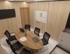 Дизайн интерьера офиса компании "Атом" в г. Хабаровск, кабинет переговоров