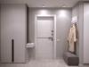 экспресс - проект двухкомнатной квартиры в стиле модерн, дизайн коридора