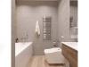 экспресс - проект квартиры в стиле Эко - Минимализм, ЖК Культура, г. Хабаровск, дизайн ванной комнаты